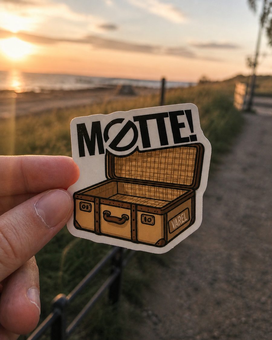 MØTTE! Sticker